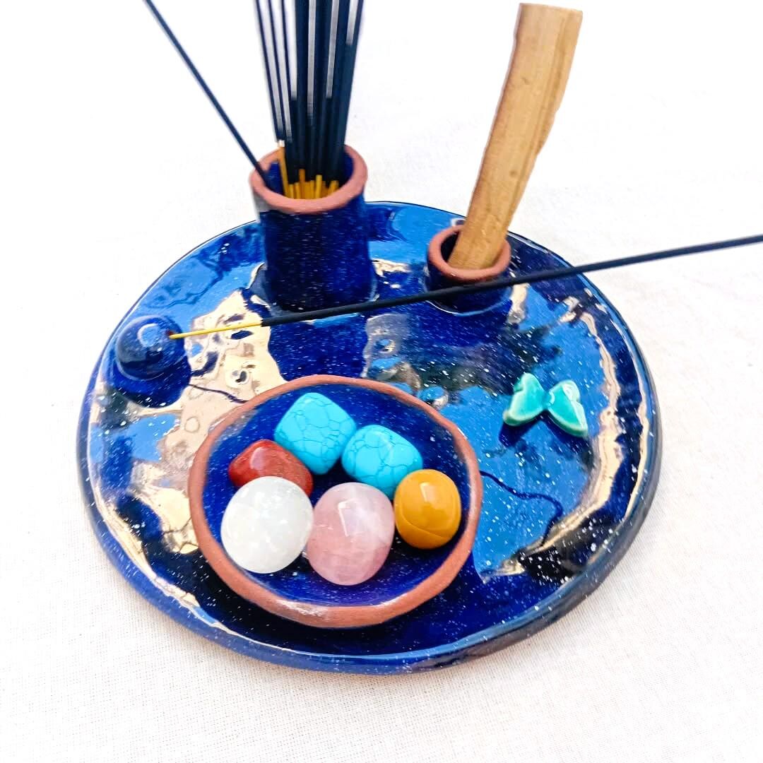 Ritual Ceramic Plate , Altar Plate - Etsy
