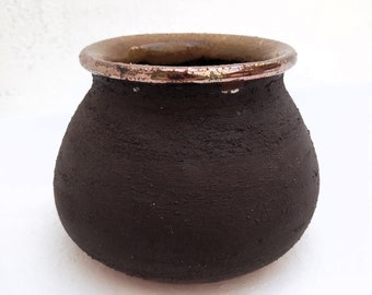 Stoneware Vase - Minimalist Style - One of a kind Ceramic Vase - Ikebana Vase