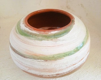 Moonjar Vase - Minimalist Style - Ikebana Vase - One of a kind vase