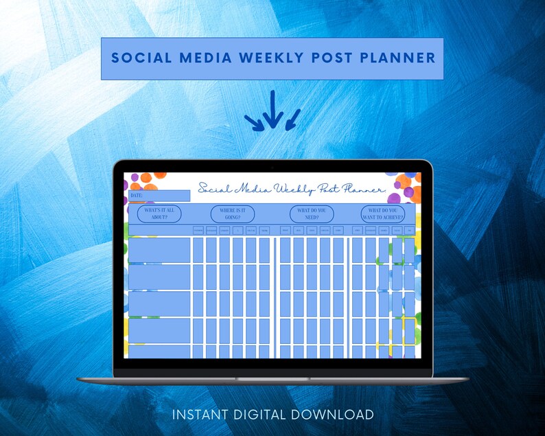 Global Calendar Dates 2024 and Social Media Weekly Post Etsy