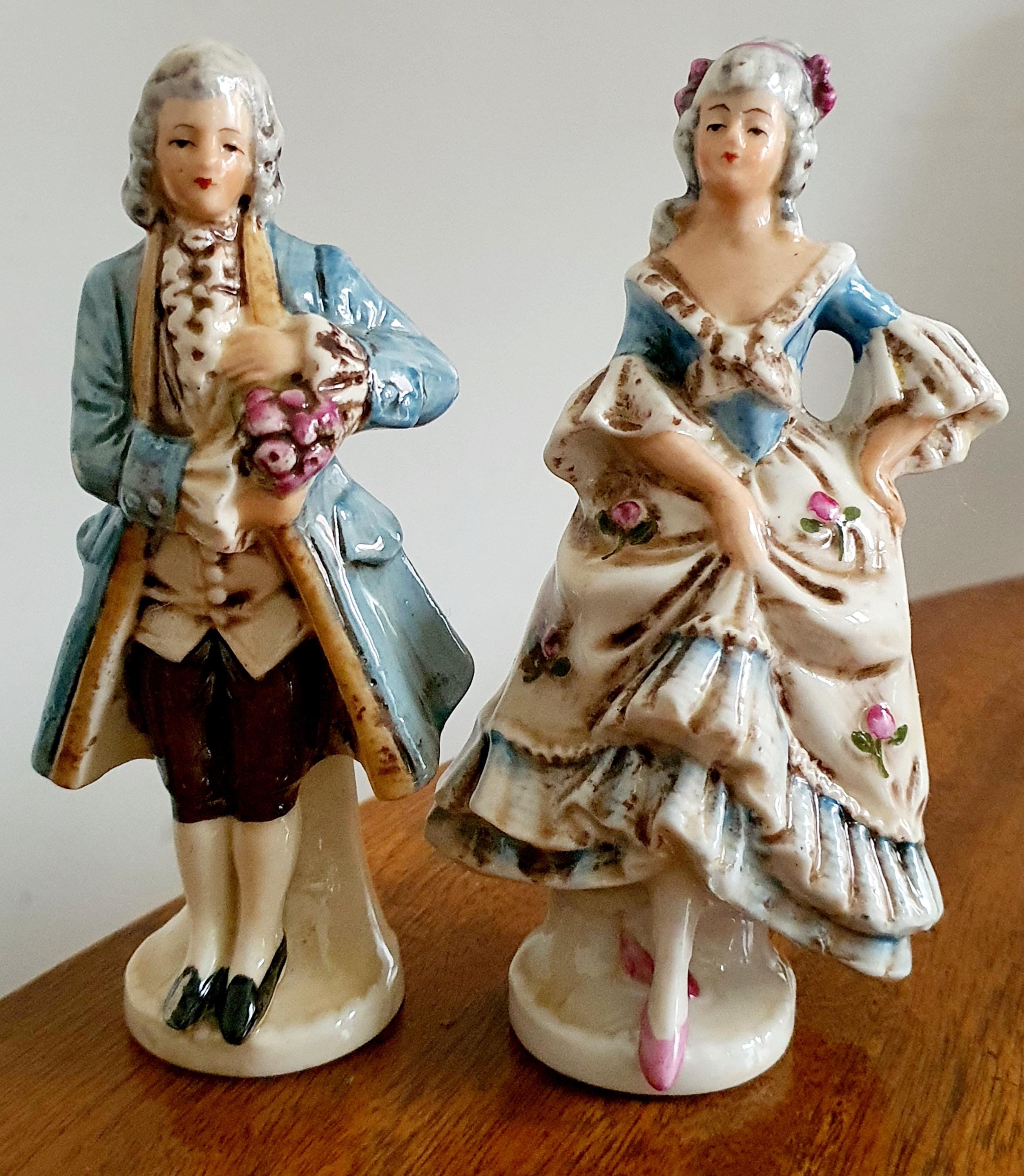 ドイツ　チューリンゲン製　陶磁器人形 ドイツ チューリンゲン製 陶磁器人形 ドイツの名窯マイセン 日本