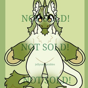 Furry Unicorn Adoptable - &quot;Daisy Sprout&quot;
