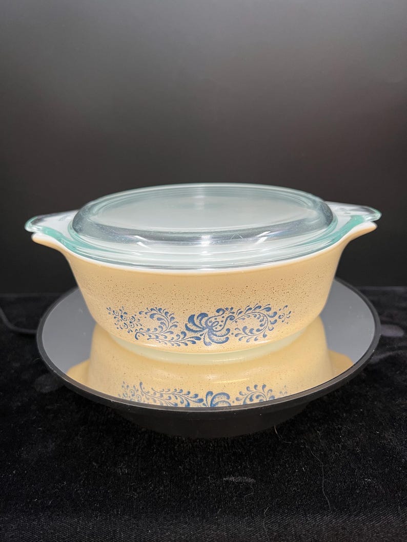 PYREX Homestead Tan & Blue (471, 472, 473, 502), Each Sold Separately ...