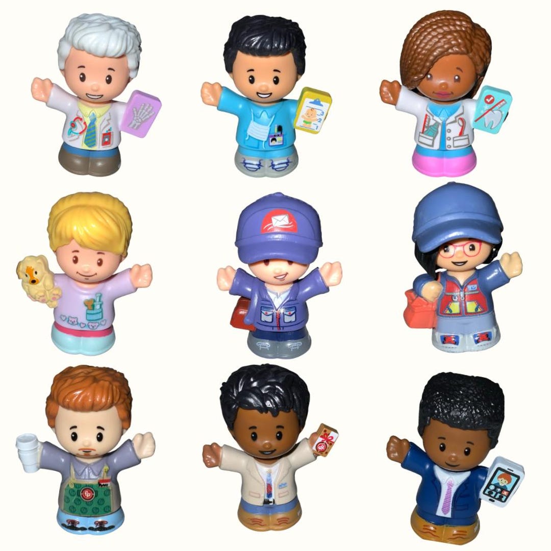 フィッシャープライス リトルピープル ニュースタイルフィギュア