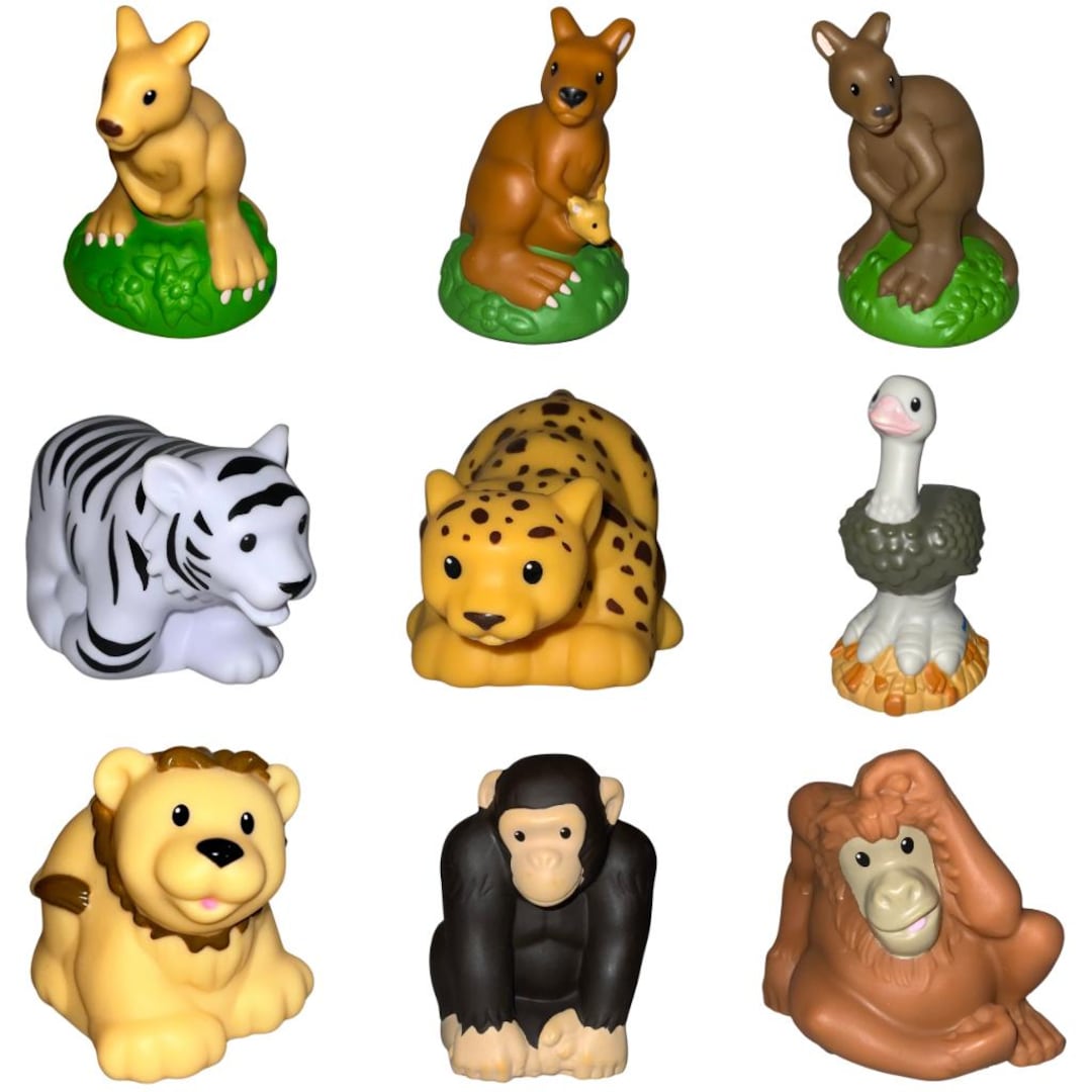 Fisher Price Zoo Talkers Little People Animal Toys Zoo Talkers