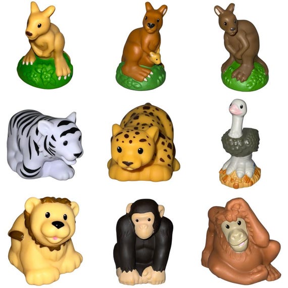Fisher Price Little People Zootalker Single Zoo Animals 3 - Etsy