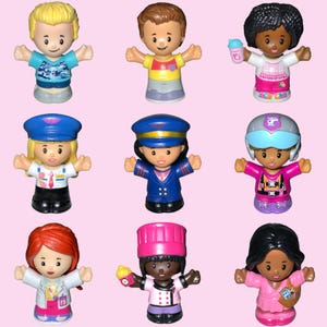 Fisher Price Little People Barbie Single Figures 3