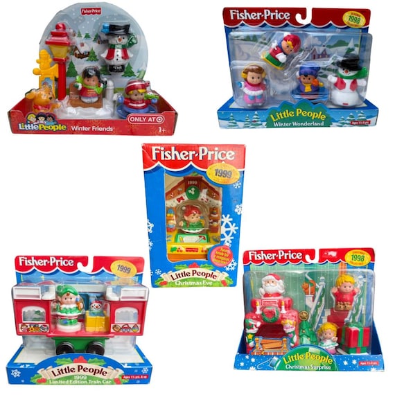 Fisher Price Little People Christmas Sets - Etsy