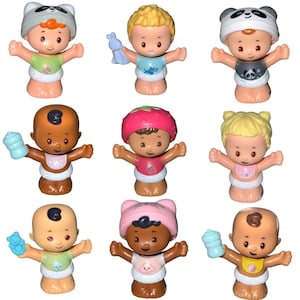 Fisher Price Little People Newer Style Baby Single Figures 1