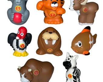Vintage 2004 Fisher-price Little People A-Z Learning Zoo