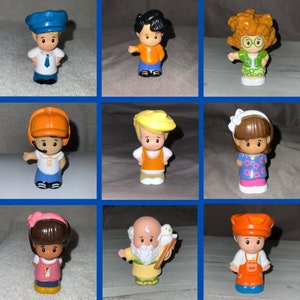 Wood Peg People Family Set of 5 Unfinished Wood Wood Peg Dolls DIY