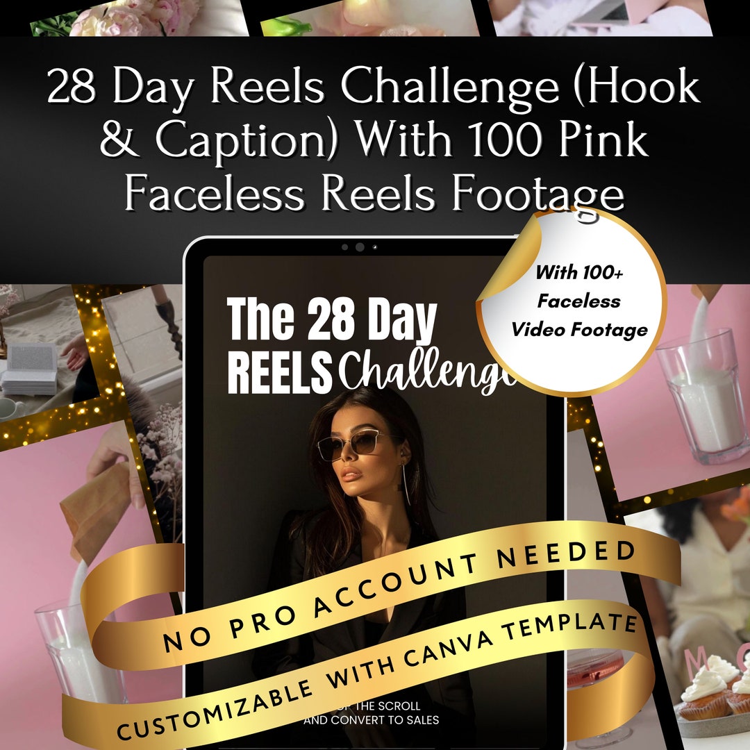 Instagram Reel Post Hook and DFY Captions Ebook for Social Media With ...