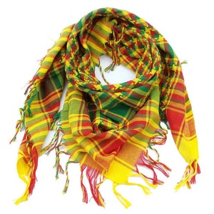 Kurdistan Kurdish Rojava Scarf Shemagh - Traditional scarf, for culture and fashion, unisex accessory, festivals, demonstrations, weddings