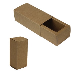 Gift box 10/20 pieces gift box gift box kraft paper brown boxes image 1