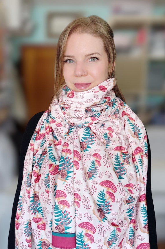 mushroom shawl