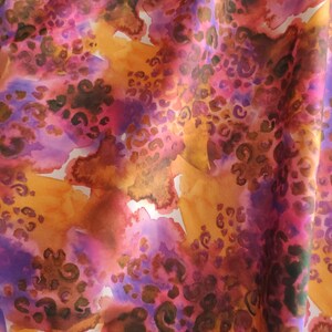 burgundy leopard women’s scarf,pink artificial silk scarf, animal print neckerchief,spot design gift,handmade women boho gift,women headband