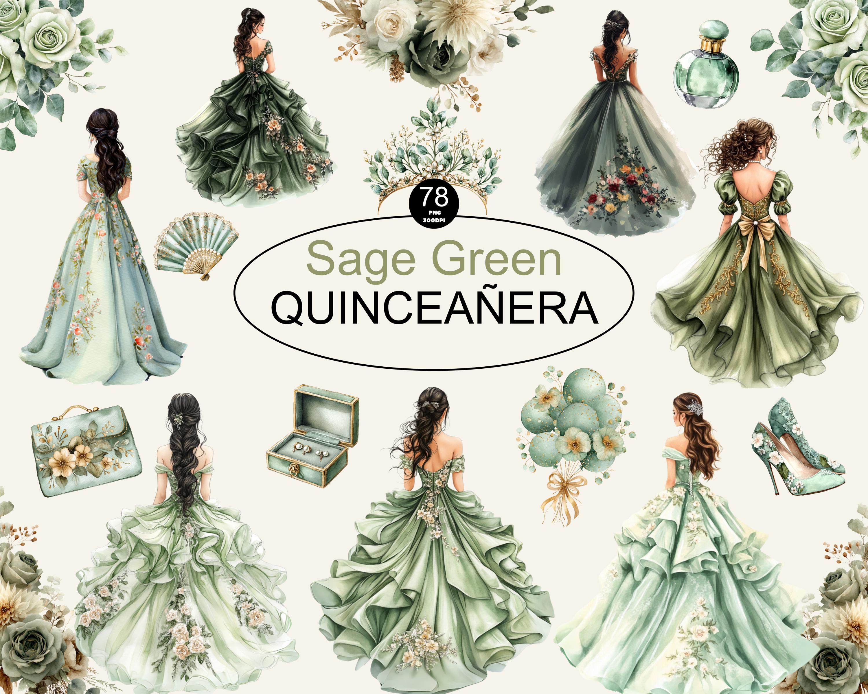 emerald green dress with black tights Midnight Star Luxe Obsidian Crystal Halter Princess Ball Gown S main image 1