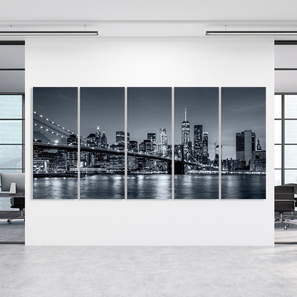 New York Canvas Etsy