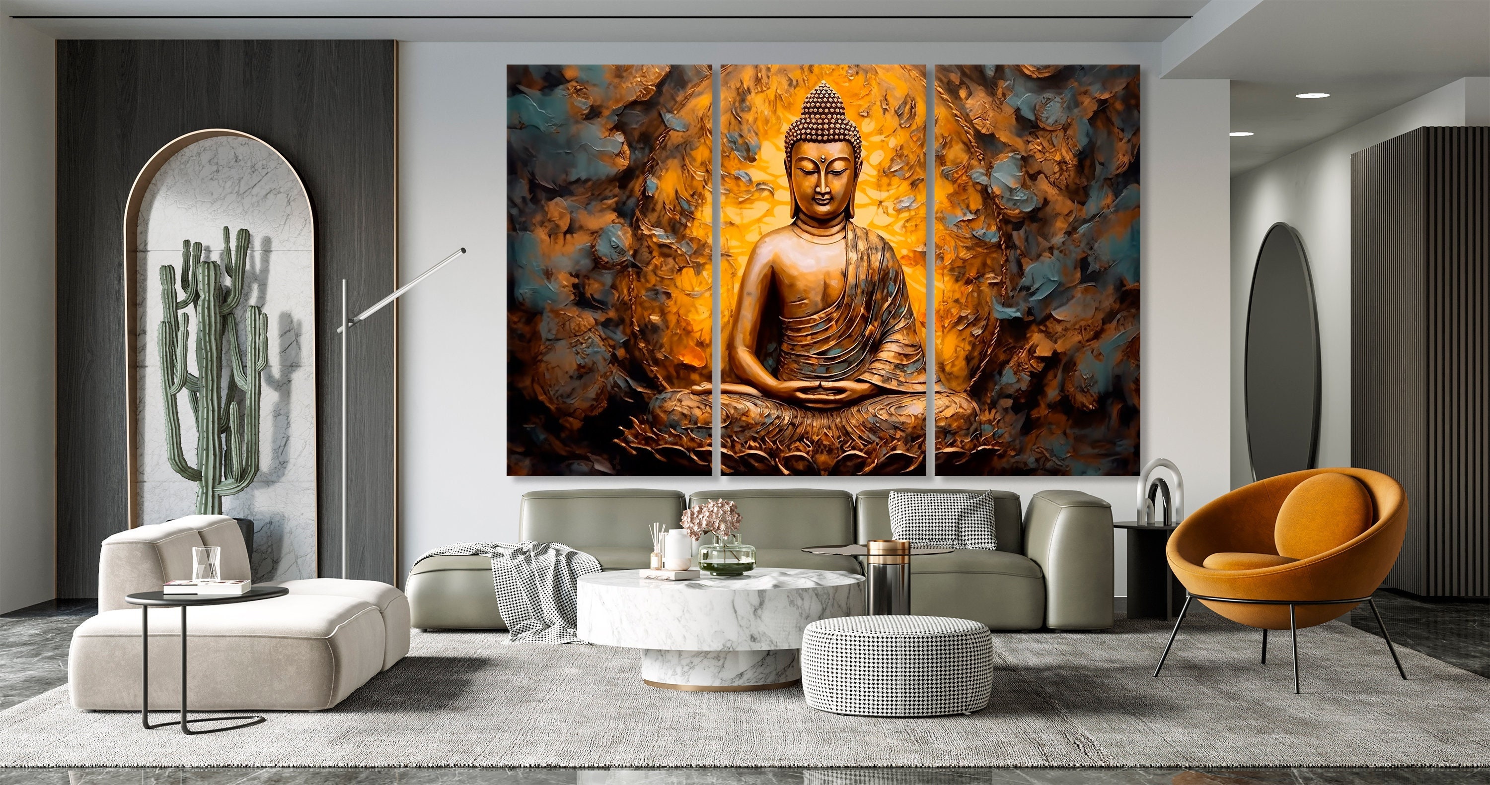 Buddha Wall Art Print - Etsy