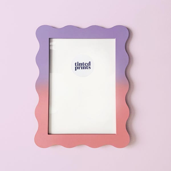 Wave Frame SVG | Wave Frame Cut File | Wave Invitation Frame Cut File ...