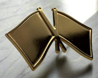 Pin personalizado de doble bandera, pin de solapa de latón esmaltado para banderas nacionales, insignia personalizada de país, idea de regalo coleccionable de banderas de la amistad