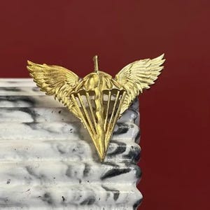 Armed Forces of Ukraine Inspired Lapel Pin, Airborne Assault Forces of Ukraine Style Pin, Ukrainian Pins, Collectible Accessories
