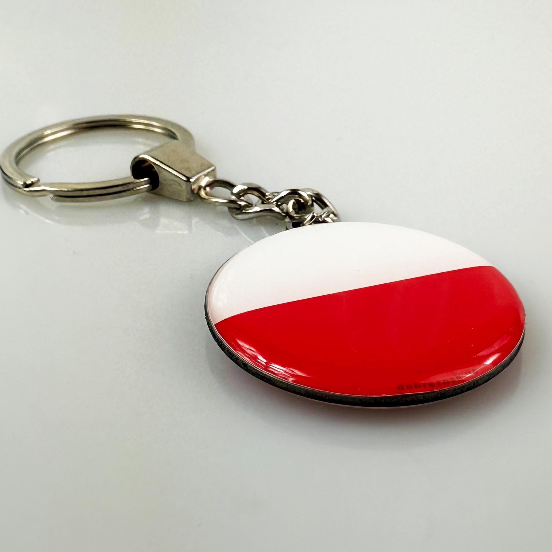 Polish Flag Keychain, Poland Eagle Souvenir, Metal Keyring - Etsy