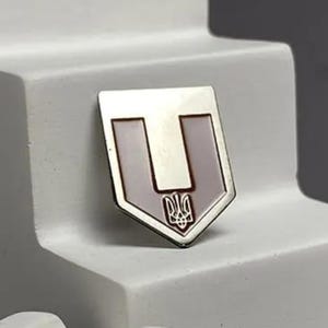 Territorial Defense of Ukraine Style Pin Badge, Military-Inspired Accessory, Gift for Patriots