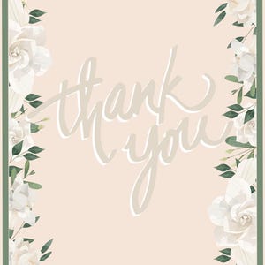 Cartes de remerciement pour vos invités à votre mariage - Ne cherchez plus