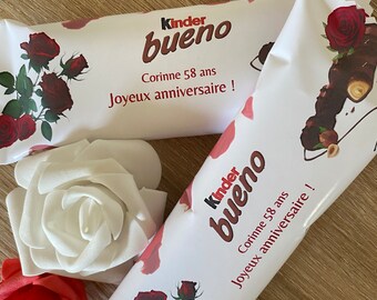 Kinder bueno personnalisé pour tous événements