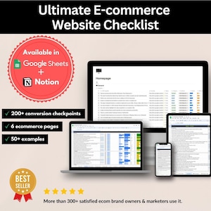 Lista de verificación definitiva de sitios web de comercio electrónico para Shopify, tiendas WooCommerce, cómo vender en Shopify, guía de ventas de Shopify y WooCommerce