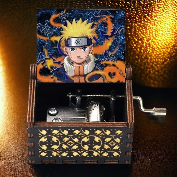 Japanese Anime Music Box: Engraves Music Box / Perfect Gift For Anime Lover During Christmas - Anime Music Box / Unique Birthday Present