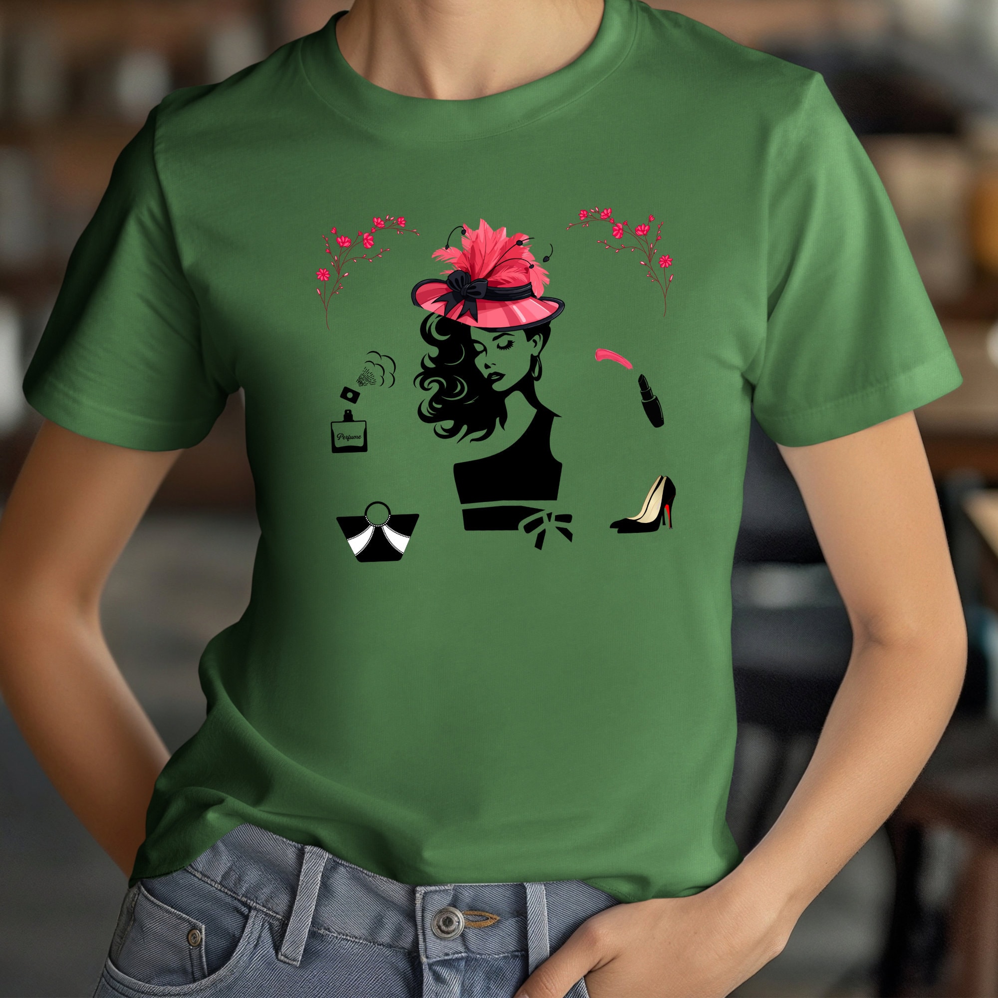 Sophisticated Silhouette Women s Tee Elegance And Glamour Shirt Gift sophisticated-silhouette-women-s-tee-elegance-and-glamour-shirt-gift