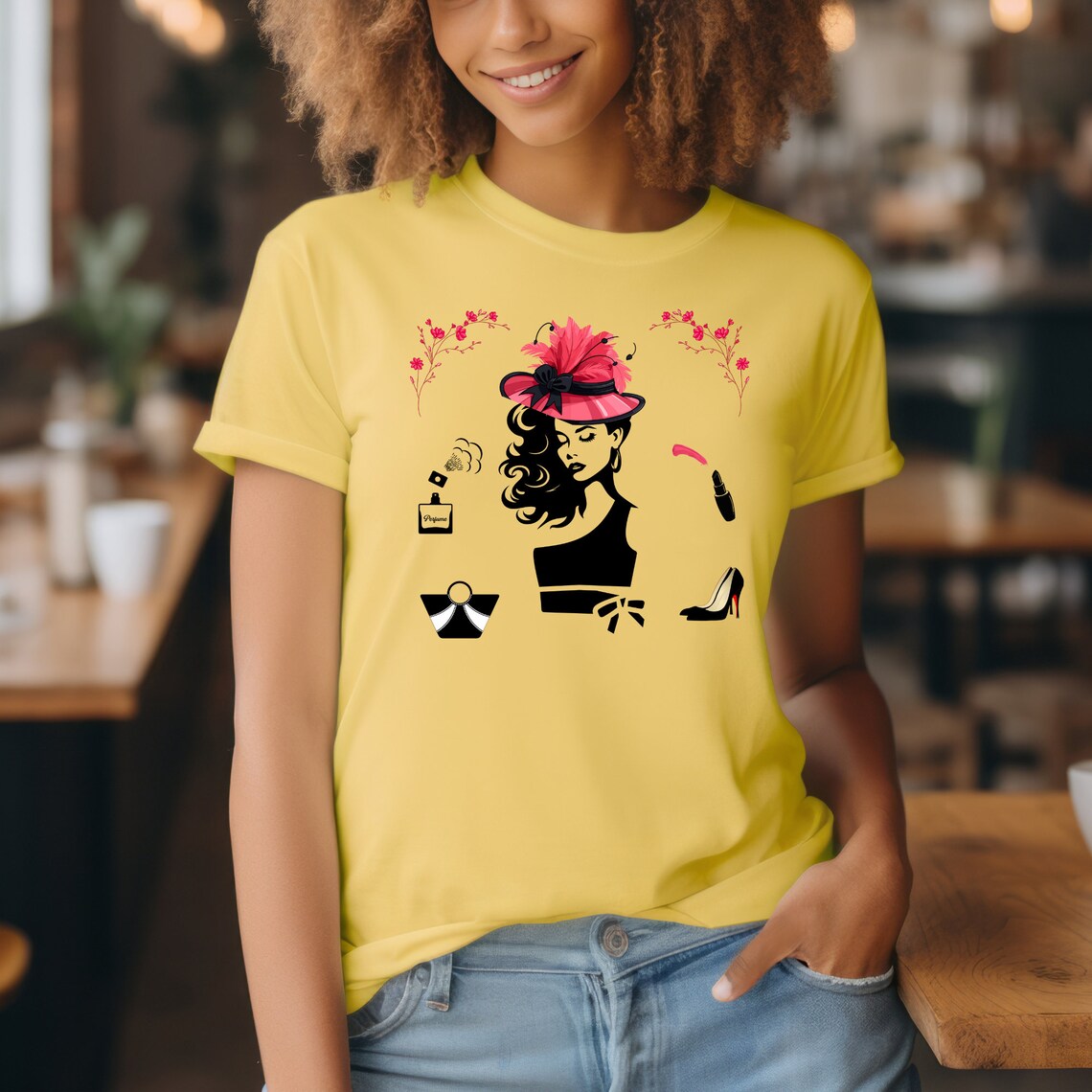 Sophisticated Silhouette Women s Tee Elegance And Glamour Shirt Gift sophisticated-silhouette-women-s-tee-elegance-and-glamour-shirt-gift