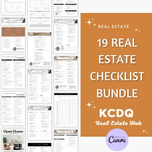 Real Estate Pre-Listing Checklist Seller Resource Home Seller Checklist Buyer Checklist Real Estate Marketing Real Estate Checklist Bundle image 3