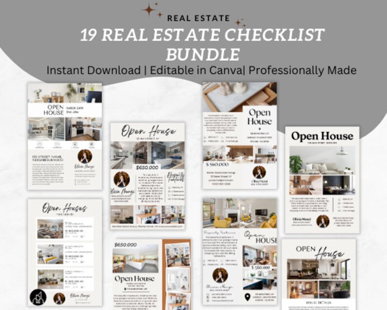 Real Estate Pre-Listing Checklist Seller Resource Home Seller Checklist Buyer Checklist Real Estate Marketing Real Estate Checklist Bundle image 5