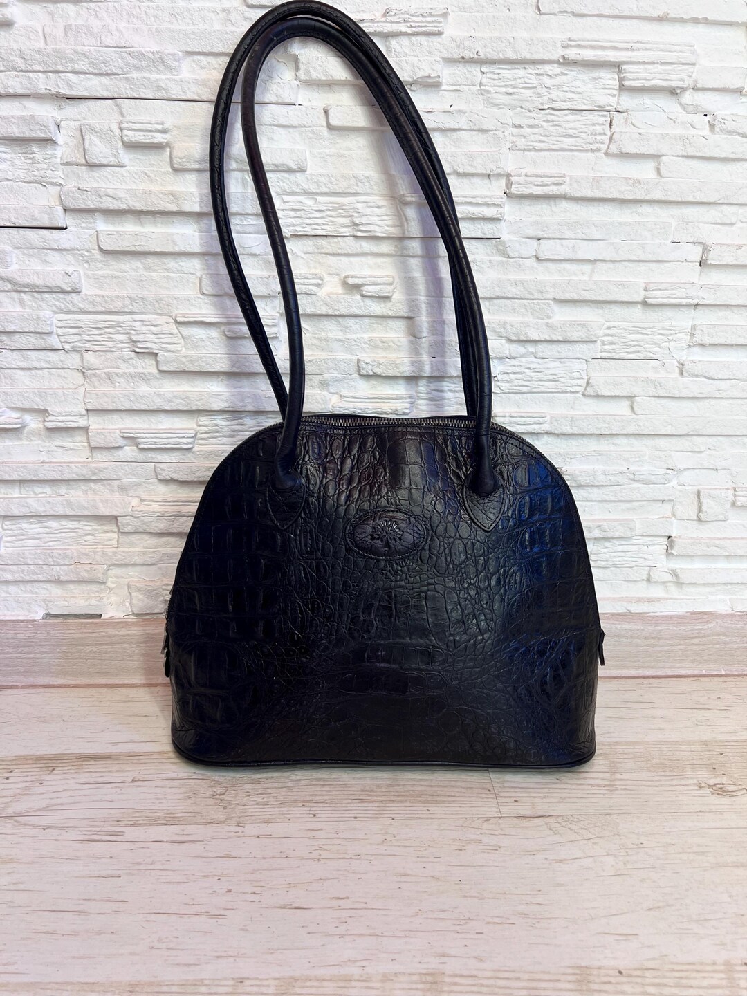 ショルダーバッグ・ポシェット MULBERRY Leather shoulder bag with logo BLACK Mulberry Leather Shoulder Bag With Logo - Black | Editorialist