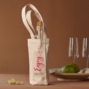 Decorative shop wine bags