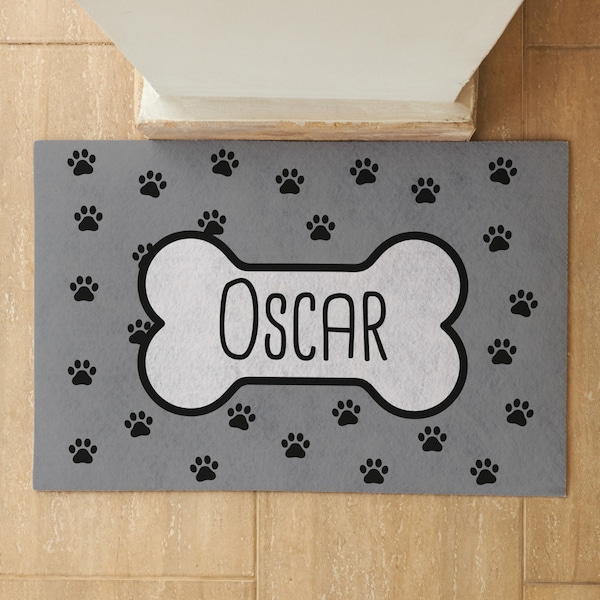Personalized Dog Placemat, Dog Food Mat, Dog Bowl Mat, Dog Food Placemat, Customized Pet Mat, Custom Cat Food Mat, Cat Food Placemat