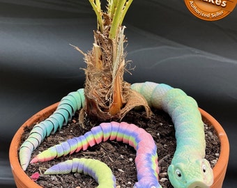 Hognose Snake - serpent à nez crochu - jouet fidget - impression 3D - cadeau - flexible - cadeau - anniversaire - jouet - bureau - bureau