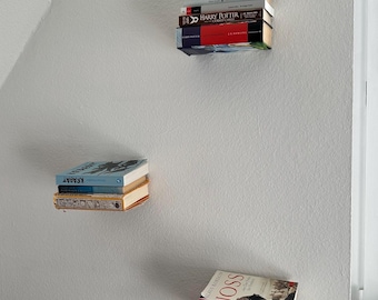 Bibliothèque invisible – votre pile de livres flottante comme élément de design