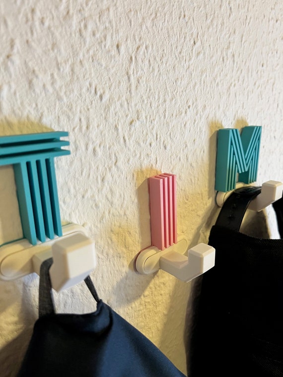Children's letter coat hooks sale