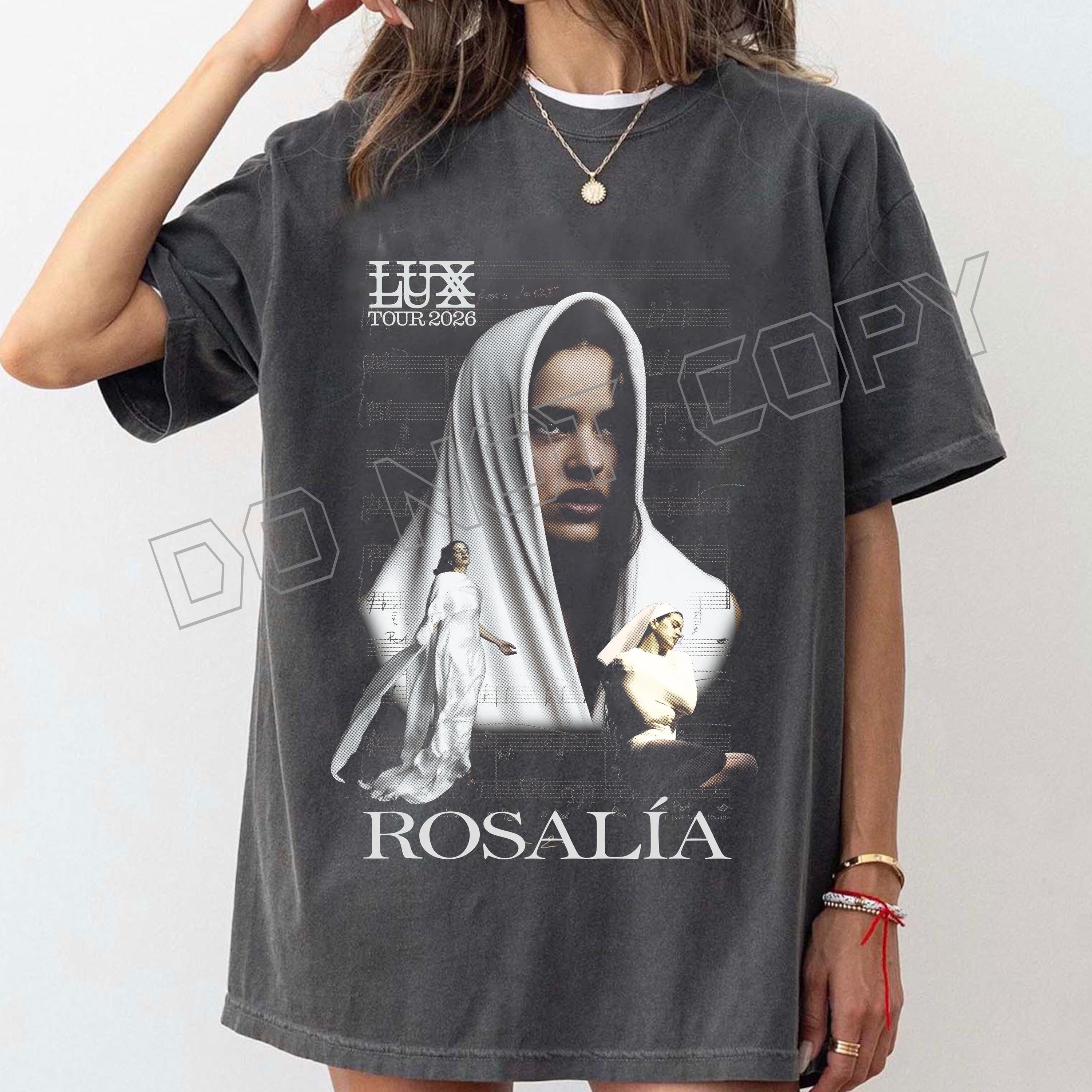 Comfort Colors ROSALIA LUX Tour 2026 T-SHIRT - Etsy