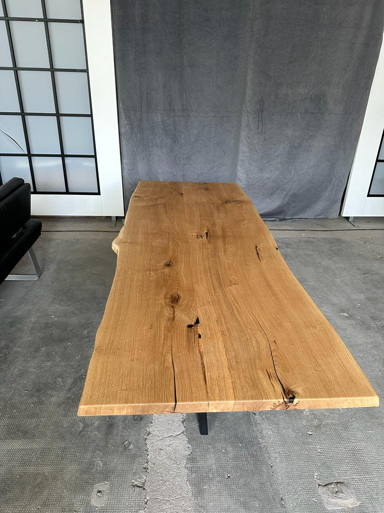 Solid Oak Dining Table - Etsy Canada