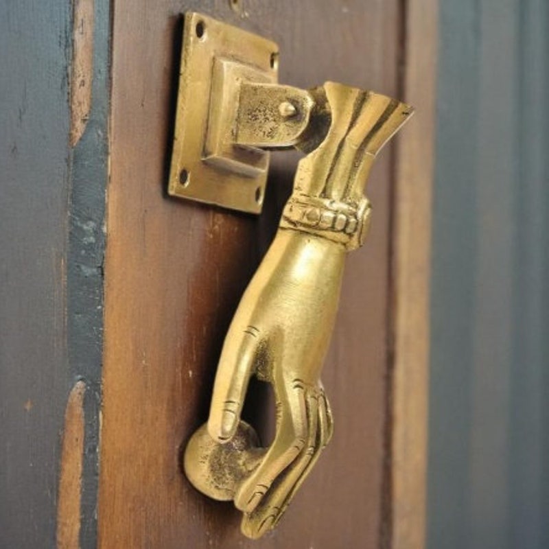 Hand Knocker Instruments Hand Door Knocker - Etsy