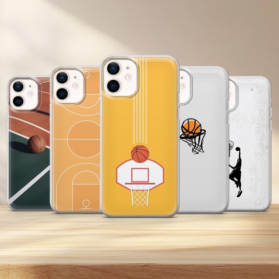 Basketball Phone Case Sports Cover for iPhone 17, 16, 15, 14, 13