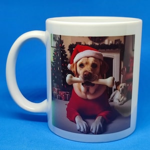 Labrador Christmas Coffee Mug: Festive Dog Lover Gift