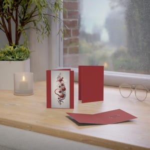 Cartes de décoration de Noël C'est la saison (1, 10, 30 et 50 pcs)