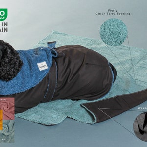 Waterproof Rollup Settle Mat | Settle Training | Waterproof Dog Blanket | Waterproof Towel | Walking Mat | Dog Car Mat |Travel Mat BillowK9