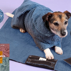 Manta de viaje enrollable, toalla para perros, tapete impermeable